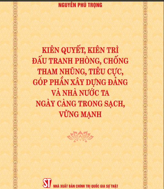 Cuốn sách của đồng chí Tổng Bí thư Nguyễn Phú Trọng