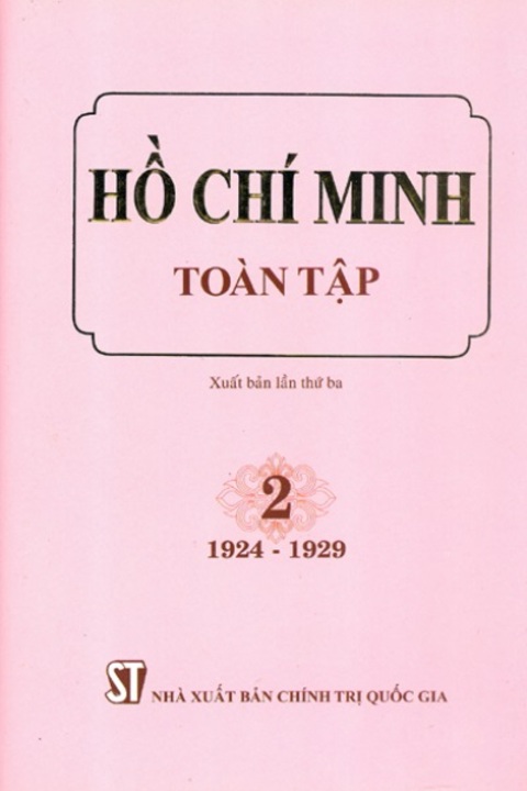 Hồ Chí Minh toàn tập - Tập 02