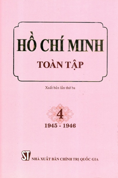 Hồ Chí Minh toàn tập - Tập 04
